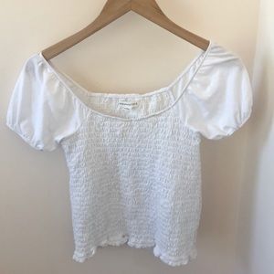 Stretchy white t-shirt